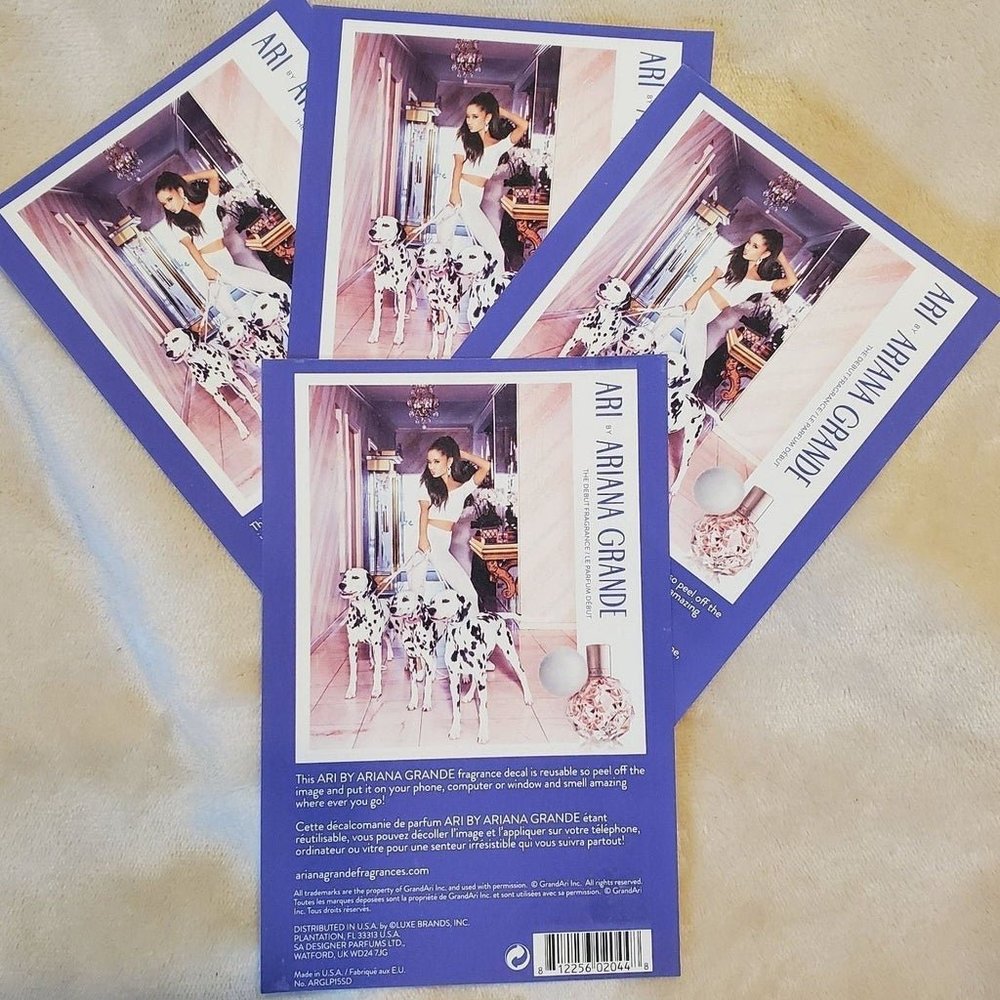 ARIANA GRANDE ARI Fragrance Decal Sticker - NEW Collectible Fan Merch